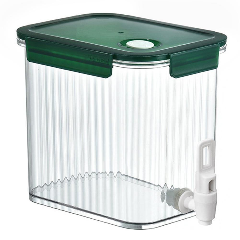 2,5/3,5L Kühlschrank Getränkespender Kaltgetränkebehälter Große Kapazität Kühlschrank Getränkeeimer mit Hahn & Deckel für Bar Party