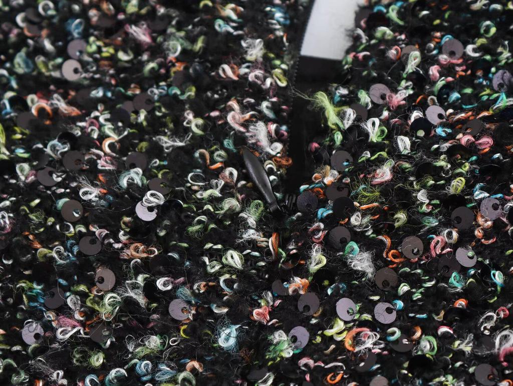 2025 Spring Women's Sparkly Slim A-Line Dress: European & American Style