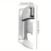1PC Multifunctional Stainless Steel Folding Bottle Opener, household can opener, canning knife, lid opener, tin can opening