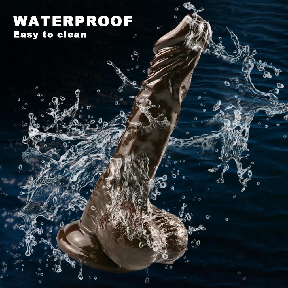 Brown Realistic Dildo Sex Toys for Women Huge Penis with Strong Suciton Cup Female G-spot  Adult Toy  Anal  Lesbian