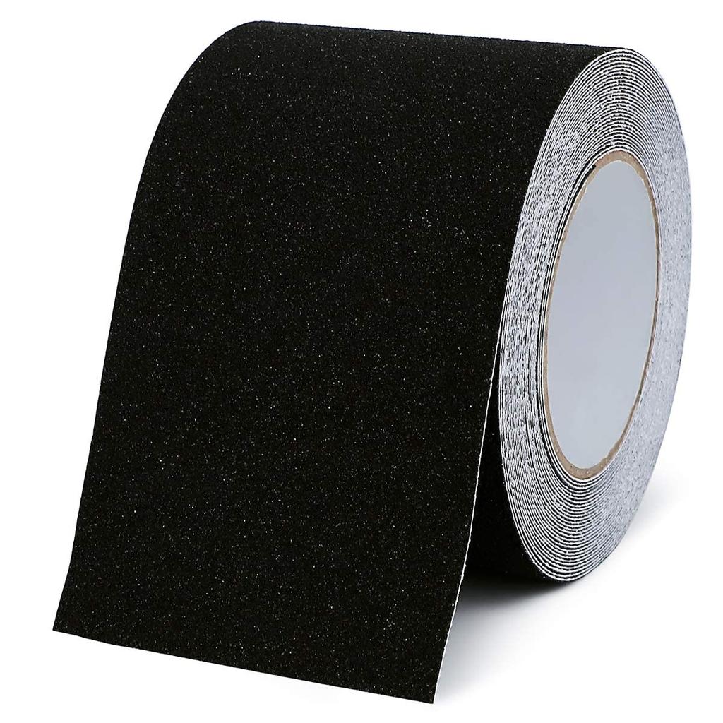 100mm X for Step Indoor and Outdoor Prevents and Accidents X Anti-Slip Tape, 10m, Stairs, Ladders, Floors, Use, Falls, Safety, (100mm 10m, Black)