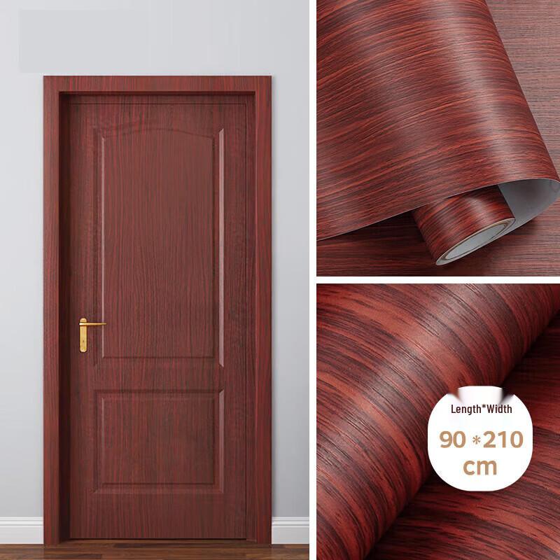 Self-adhesive Wood Grain Door Sticker