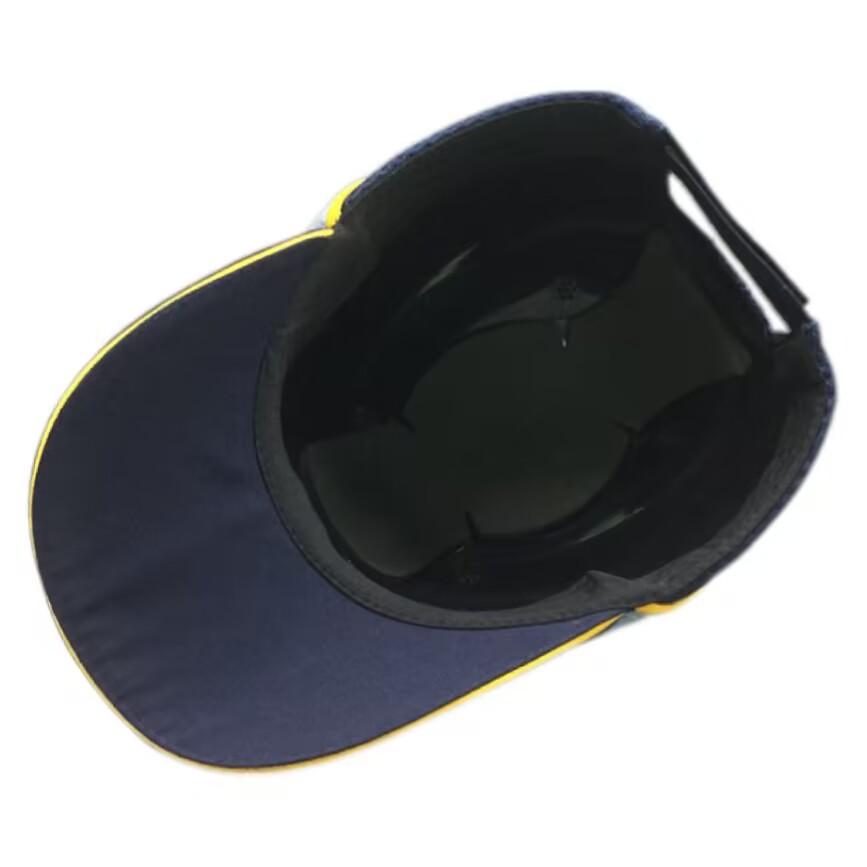CE EN812 Industrial Adjustable Blue Baseball Style Bump Caps with Removal ABS Shell