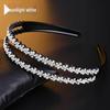 Korean Non-Slip Double Row Plum Blossom Headband for Women and Kids – Versatile Hairpin Accessory