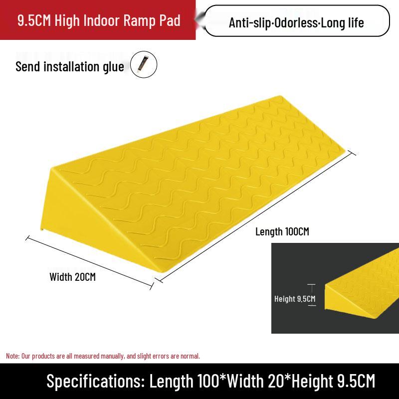 Threshold Uphill Ramp Mat for Indoor Sweeping Robots