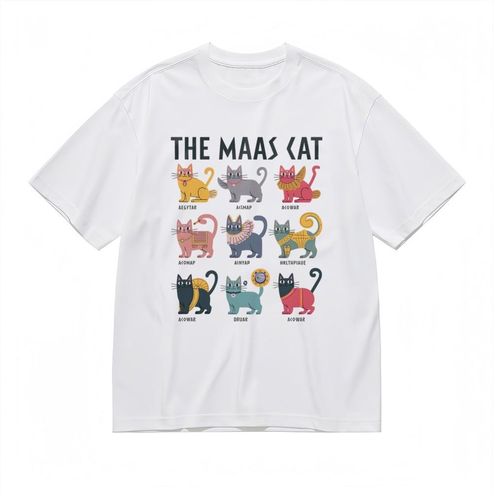 

Women s Trend Classic T-Shirt Cat Collection Graphic Multi Style Art Tee 2XL