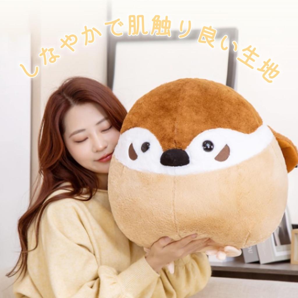 Cute plush fluffy body large black bird plush soft and fluffy lumbar Christmas Halloween nap black crow crow, cushion, pillow, sparrow-themed toy,