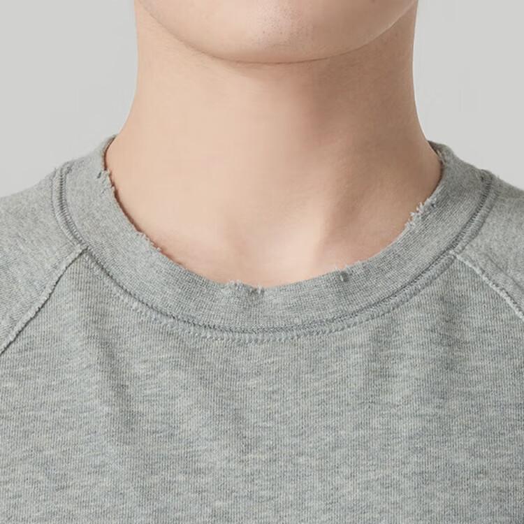 Nike Comfortable Soft Skin-Friendly Versatile Round Neck Sweatshirt Men sweatshirt Gray HJ3137077