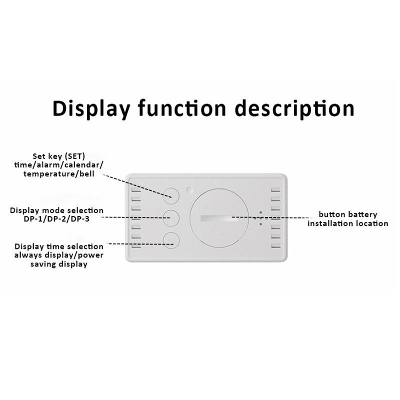 

1 шт. Белые светодиодные зеркальные настольные часы с будильником, функцией повтора, отображением времени, ночником, настольные USB-часы-будильник, домашний декор белый
