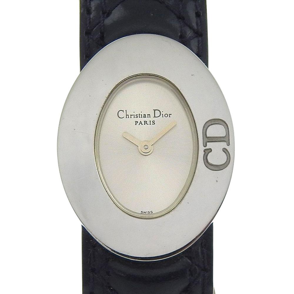 

Dior Lady Dior Watches D90-100 SilverDial Stainless Steel/leather Quartz Analog display Women Used