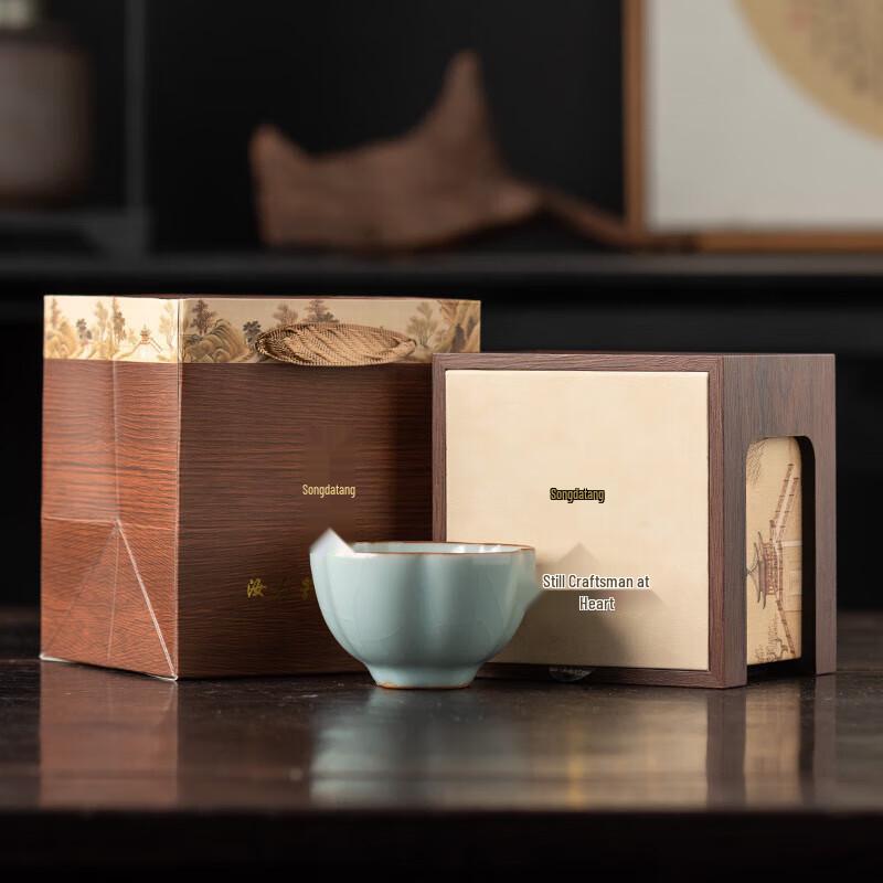 

Chaxun Ru Kiln Master Handcrafted Teacup