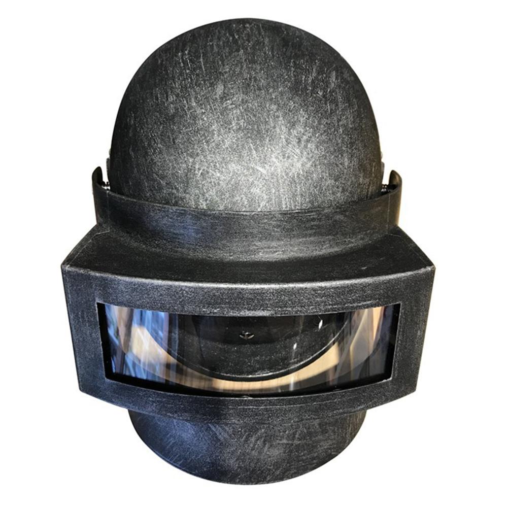 

Унисекс сварочный шлем Ветрозащитный шлем для верховой езды в качестве игрового шлема для куриного ужина Retro gray free size#1