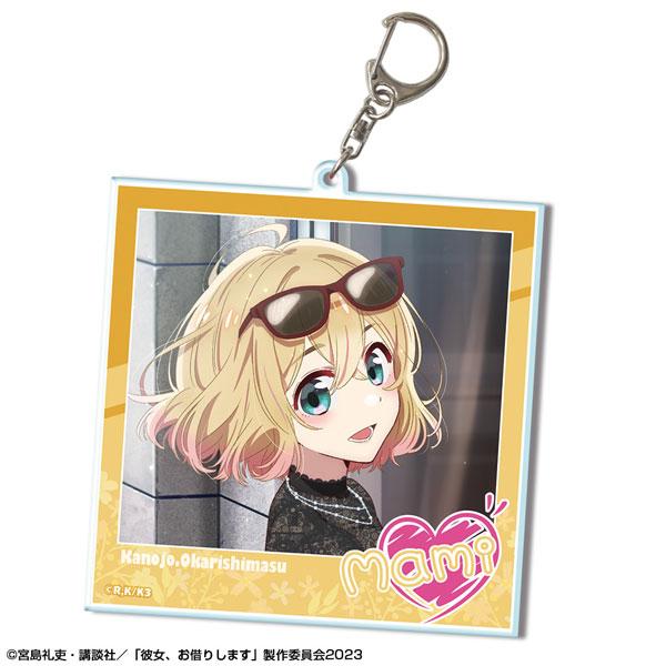 Anime Rent A Girlfriend Figures Chizuru Sakurasawa Action Model Acrylic Keychains Kawaii Bag Pendant Key Chains Children's Gifts