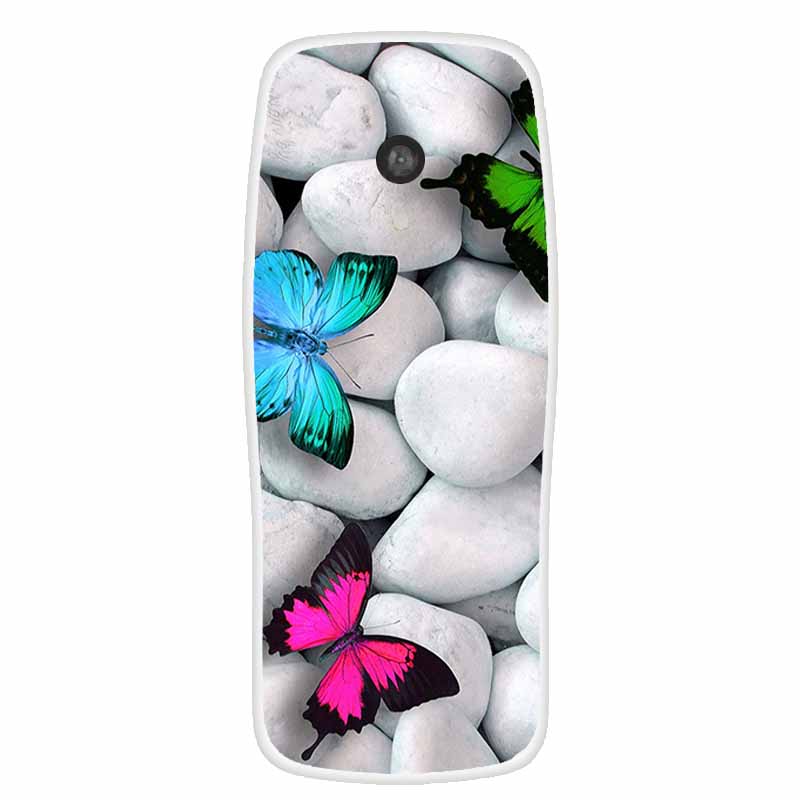 For Nokia 3210 4G 2024 2.4"Cases Clear TPU Soft Silicone Phone Cover for Nokia 3210 TA-1618 Protective Back Shells Cartoon Print