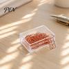 Metal Document Organizers 10PCS Rose Gold Paper Clips, Decorative Cartoon Shape Cute Office Stationery Supplies Bookmarks, Creative Documents for And