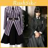 Wednesday Cosplay Costume For Kids With Polyester Fabric For Halloween And Themed Parties