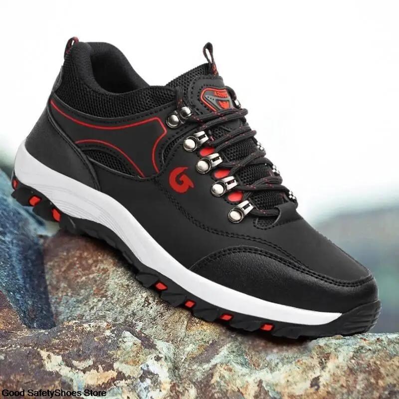 Pracovní bezpečnostní boty Pánské boty s ocelovou špičkou Pracovní boty Nezničitelné boty Pánské boty odolné proti propíchnutí Bezpečnostní pracovní boty Pánské boty