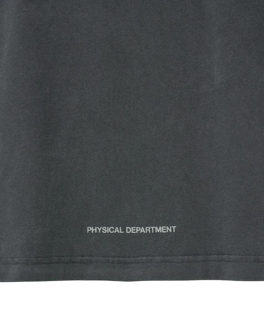 PHYPS MOTORCYCLE Offroad Bear Short Sleeve Charcoal