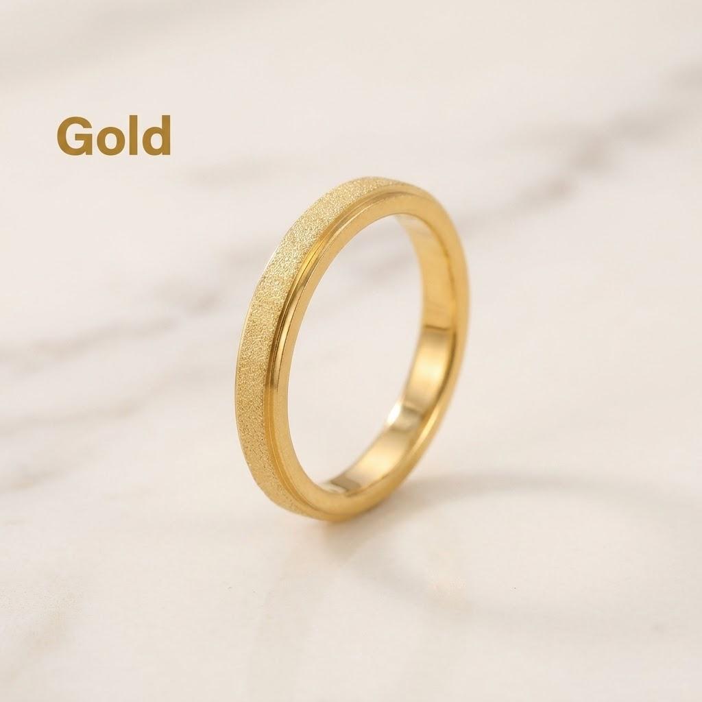 Silberne Frosting Partnerringe für Hochzeit Verlobung Schmuck Geschenke Geburtstagsgeschenk Liebhaber Partnerringe für Männer und Frauen