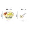 Merchandise Refrigerator Sticker Creative Tangyuan Metal Magnet Magnetic Sticker Guochao Travel Souvenir Food Play Refrigerator Sticker Gift