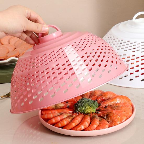 Adjustable Food Tent Cover Reusable Vegetable Washing Basket Food Umbrella Cover for Outdoor Picnic Camping BBQ Garden Party Food Protector Net for