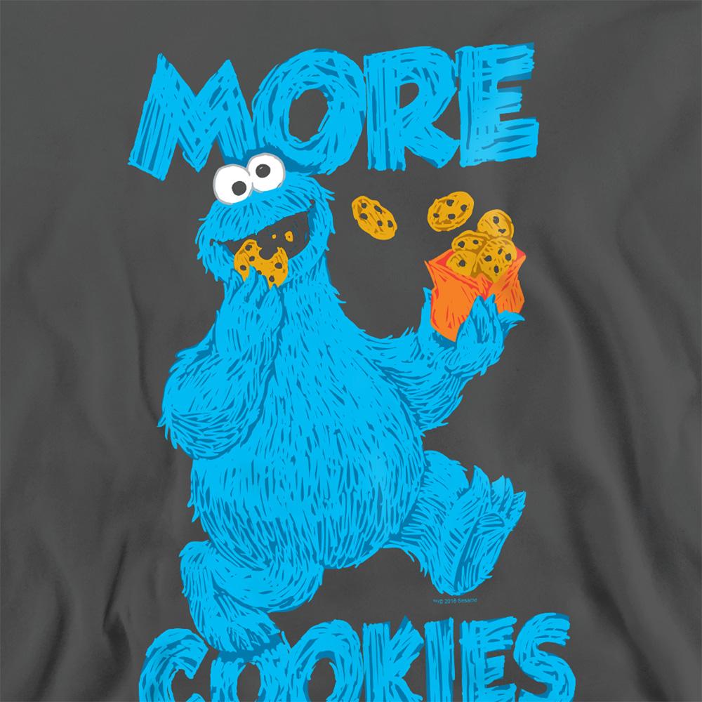 Sesame Street Unisex Adult More Cookies Sweatshirt