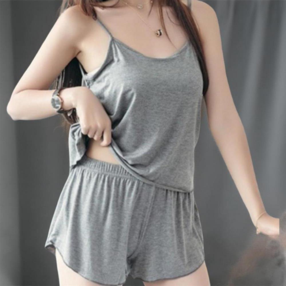 New Arrivals Open Run Women Summer Tank Top And Shorts Set
