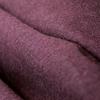 COTTON LOOK - Denim-style Polycotton Curtain Perfect for Dressing Your Windows 140 X 250 Cm Burgundy Red