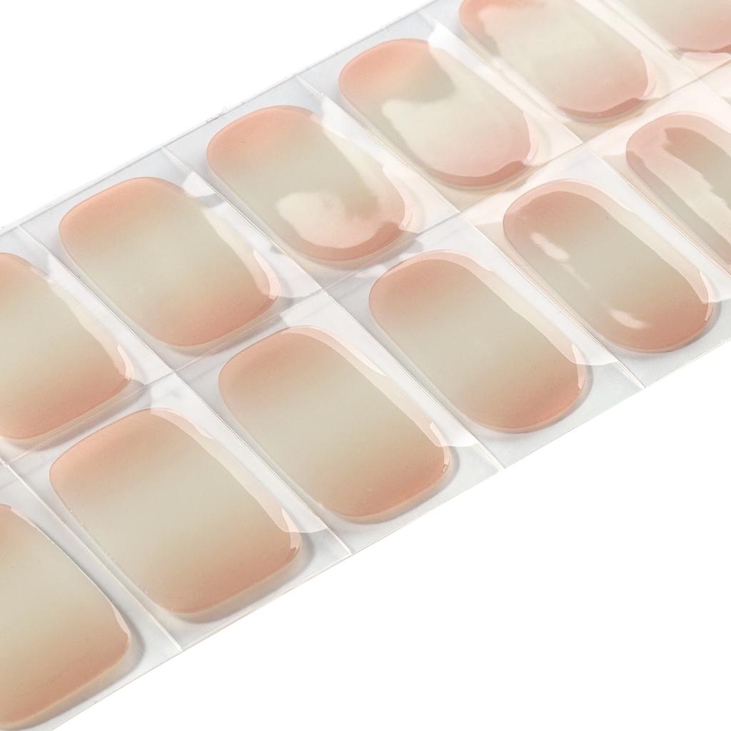 Waterproof gel manicure stickers, manicure phototherapy stickers, gel stickers for semi-baked nails