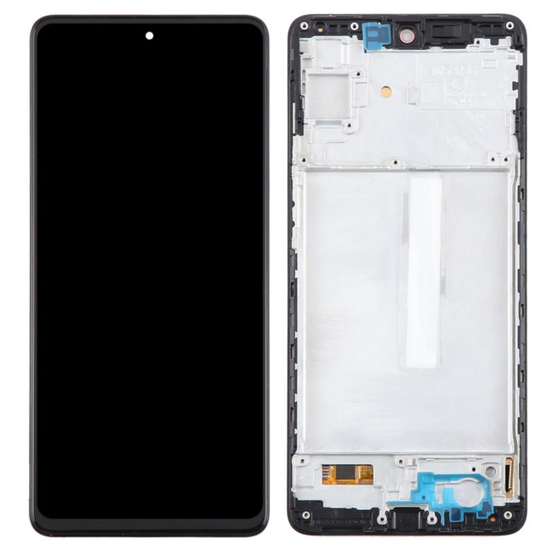 

For Samsung Galaxy M53 5G M536B 6.7-inch Grade C OLED Screen and Digitizer Assembly+Frame Replacement Part (Without Logo) As Shown A