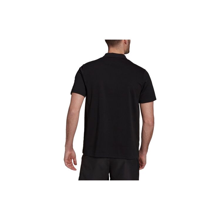 adidas Badge Of Sport Polo Shirt Men Tops Black GR9968