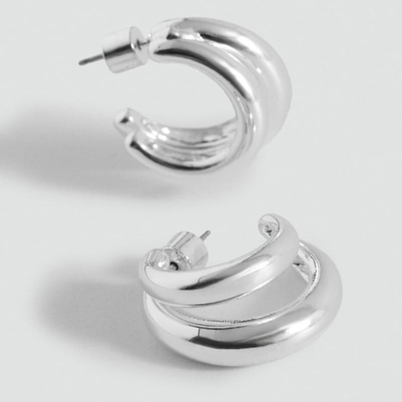 Mango MANGO WOMAN Earrings LULU Silver 17014128