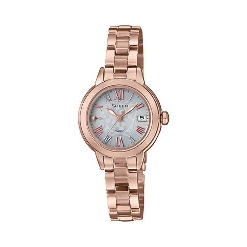 

Casio Men s Stainless Steel 100M Water Resistant Analog Quartz Watch SHW-5000CG-7A білий