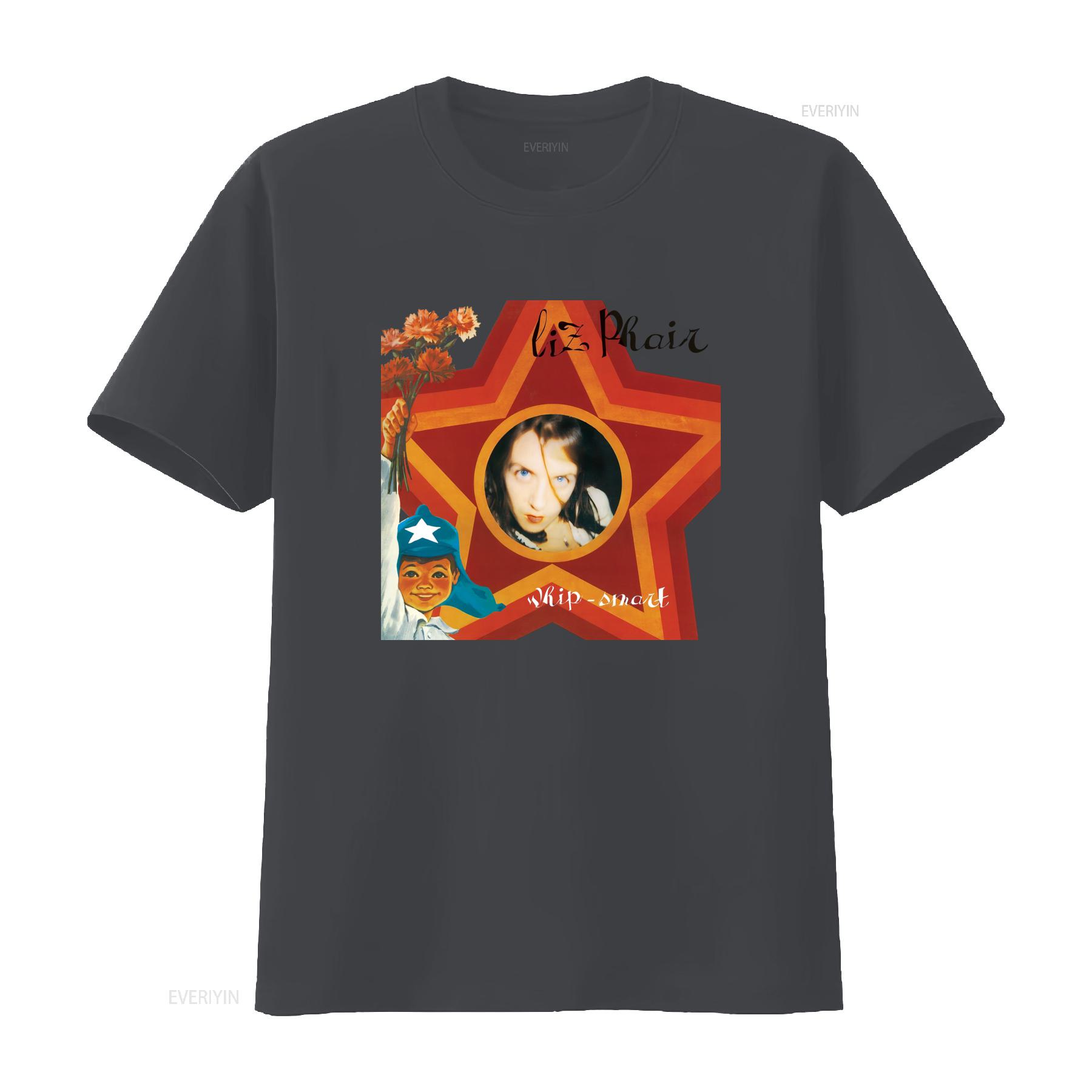 

Liz Phair Whip Smart Vintage Style T Shirt with Star and Flower Design for Women All Sizes Available vintage Washed Stylish 4XL