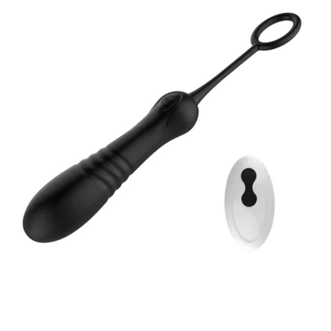 Bezdrátové dálkové ovládání Dildo Vibrátor Stimuluje vaginální klitoris Teleskopické vibrace Egg G Spot Masager Sexuální hračky pro ženy