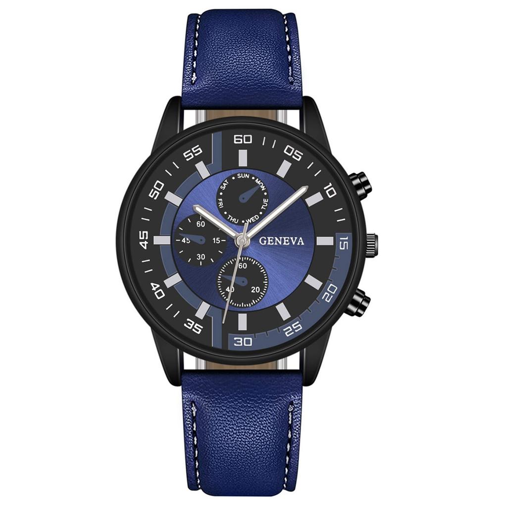 Quartz Watches For Men Leather Strap Wristwatches Top Luxury Brand Man Watch Business Men's Clock Gift Reloj Hombres