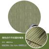Europese 11cm ronde pvc placemat bamboe patroon huisisolatie westerse eettafelmat hotel teslin placemat onderzetter