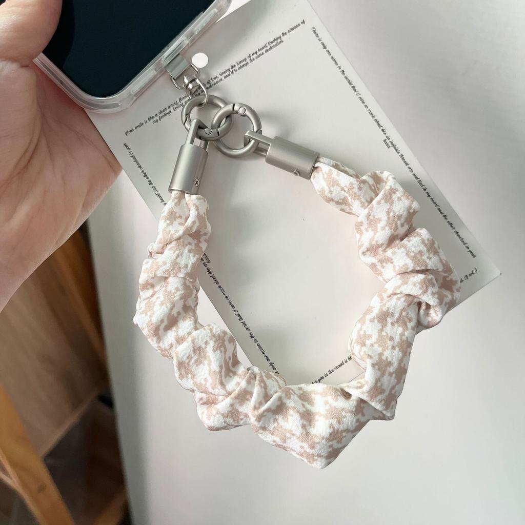 Ins Korea Mobile Phone Lanyard Mobile Phone Short Wrist Lanyard Anti-loss Phone Chain Rope Bracelet Mobile Wrist Strap for Girl