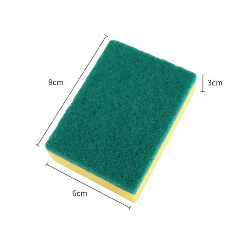 High-Density Double-Sided Dishwashing Sponges