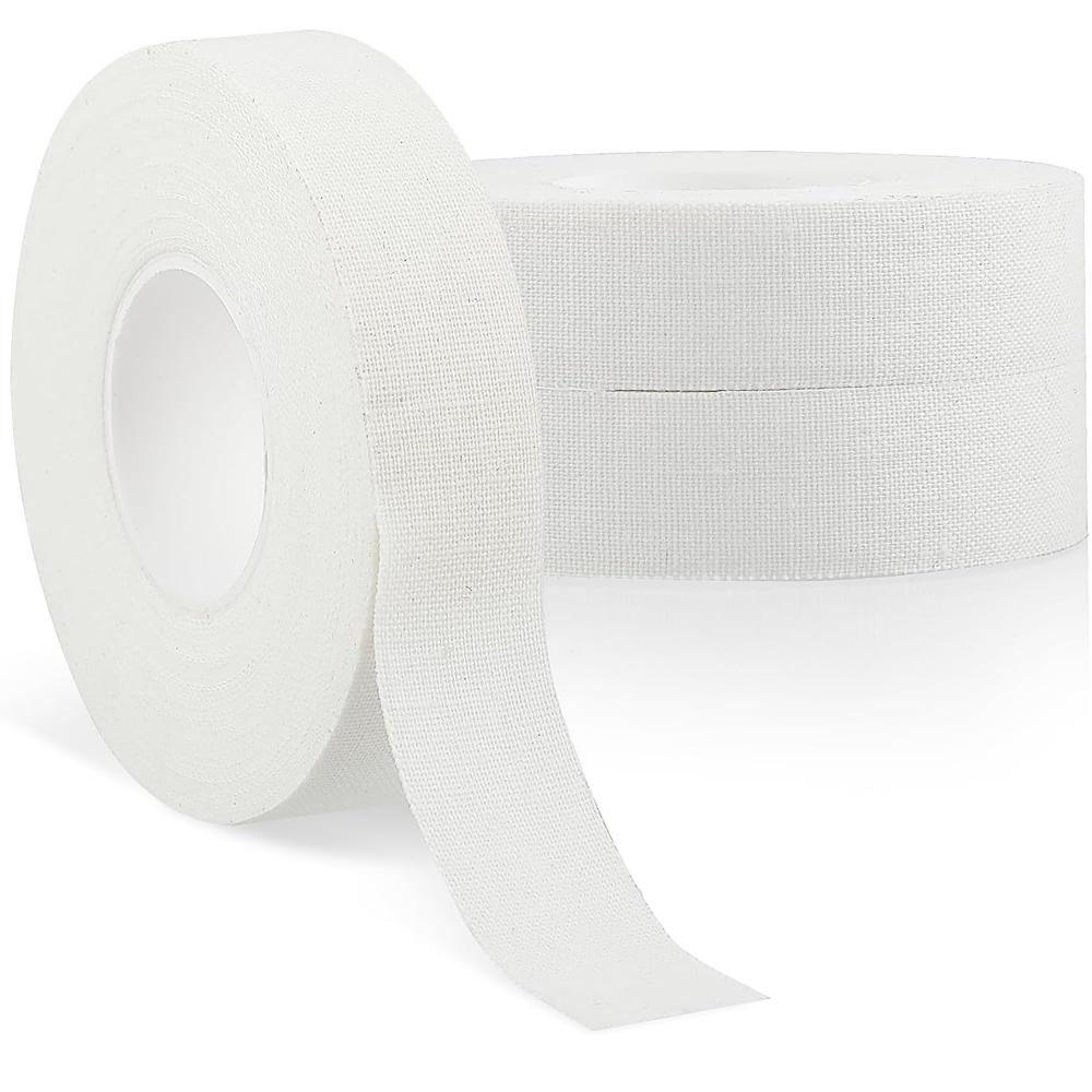 Weißes Athletisches Finger Tape 1/2 Rollen Keine Klebrigen Rückstände Leicht Reißbar Zum Felsklettern Jiu-Jitsu Grappling Fuß Tape