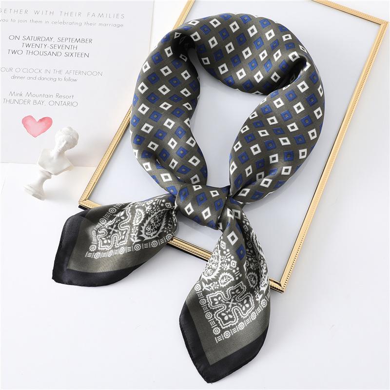 Spring and summer thin silk scarves women's fashion versatile