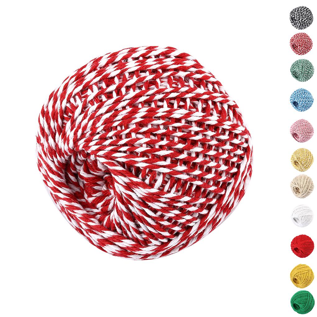 Cotton Thread Hats Colored Wires Multipurpose Sewing Rope Handicraft Multicolored Knitting Supply Professional DIY Ropes