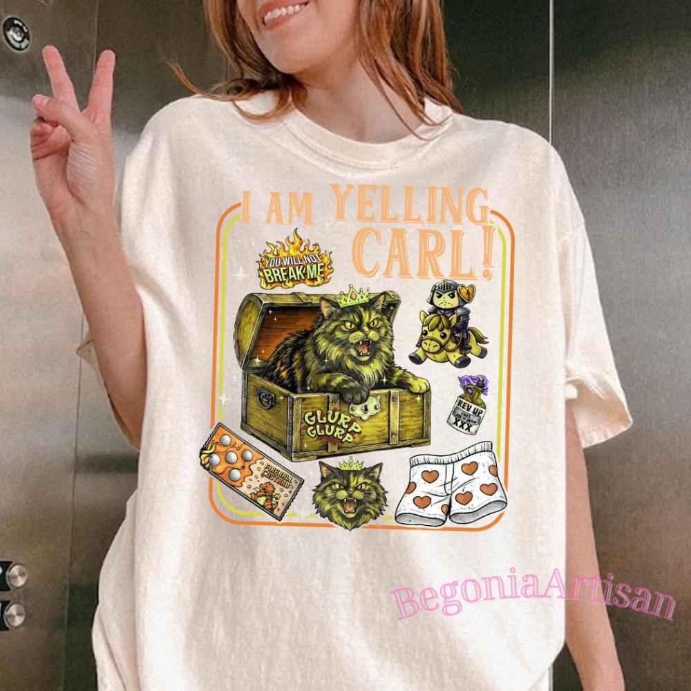 

Dungeon Crawler Carl Shirt Princess Donut Mongo Tee Fantasy Book Reader Geeky Cat Lover TShirt Bookish Merch Top 4XL