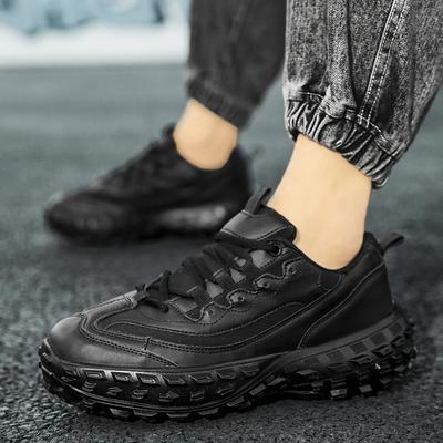 2025 novos Sapatos esportivos casuais masculinos de sola grossa com aumento antiderrapante para caminhada, sapatos vulcanizados, sapatos masculinos para corrida e caminhada, sapatos masculinos
