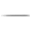 30cm Ruler 30cm Measurable Length Clear Scale Accurate Stainless Steel Metal Ruler with 2 Measuremen