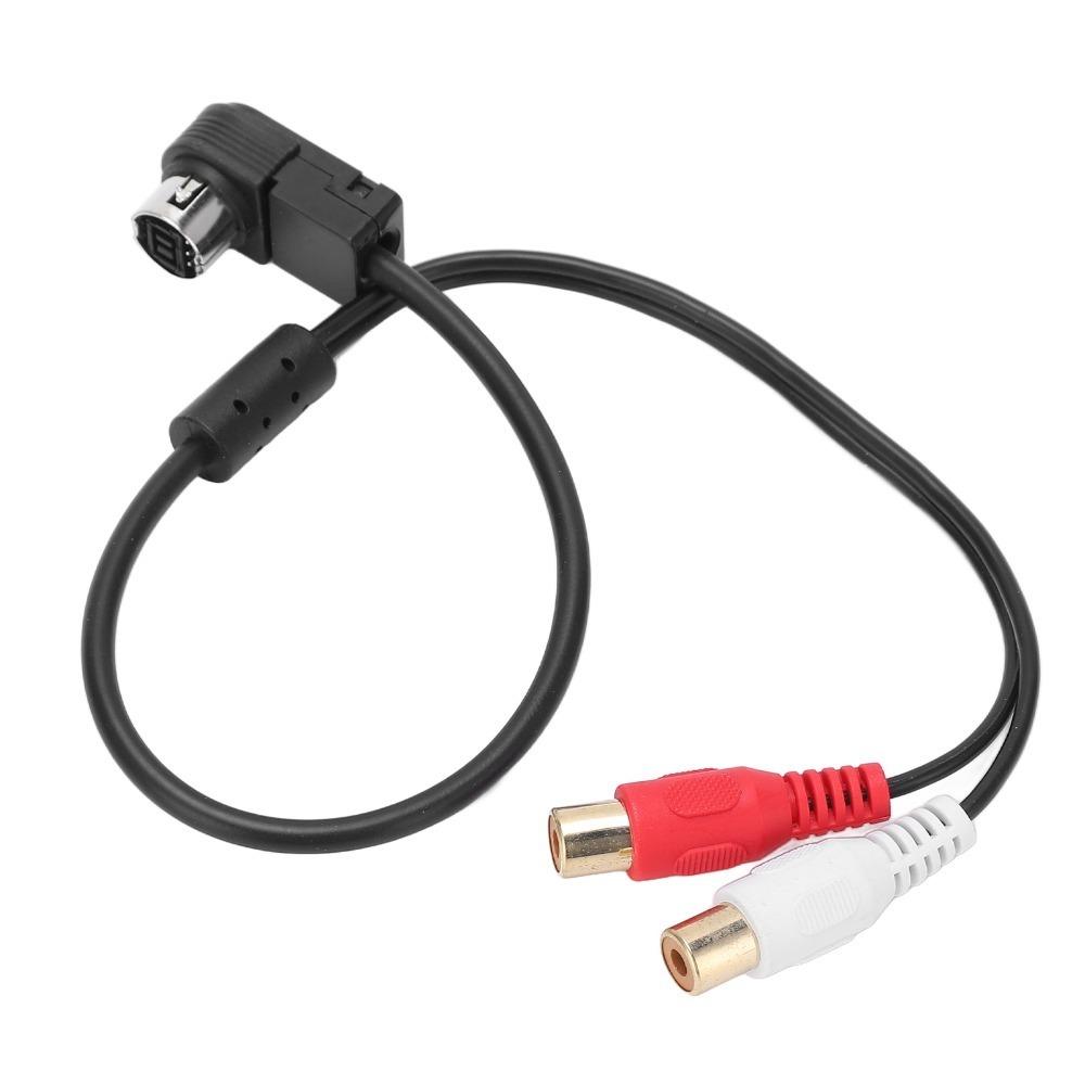 

RCA Audio Car Radio AUX Cable AUX Input Audio Cable Adapter AUX IN RCA Cable for KCA121B Ainet Player 9887 105 117 9855