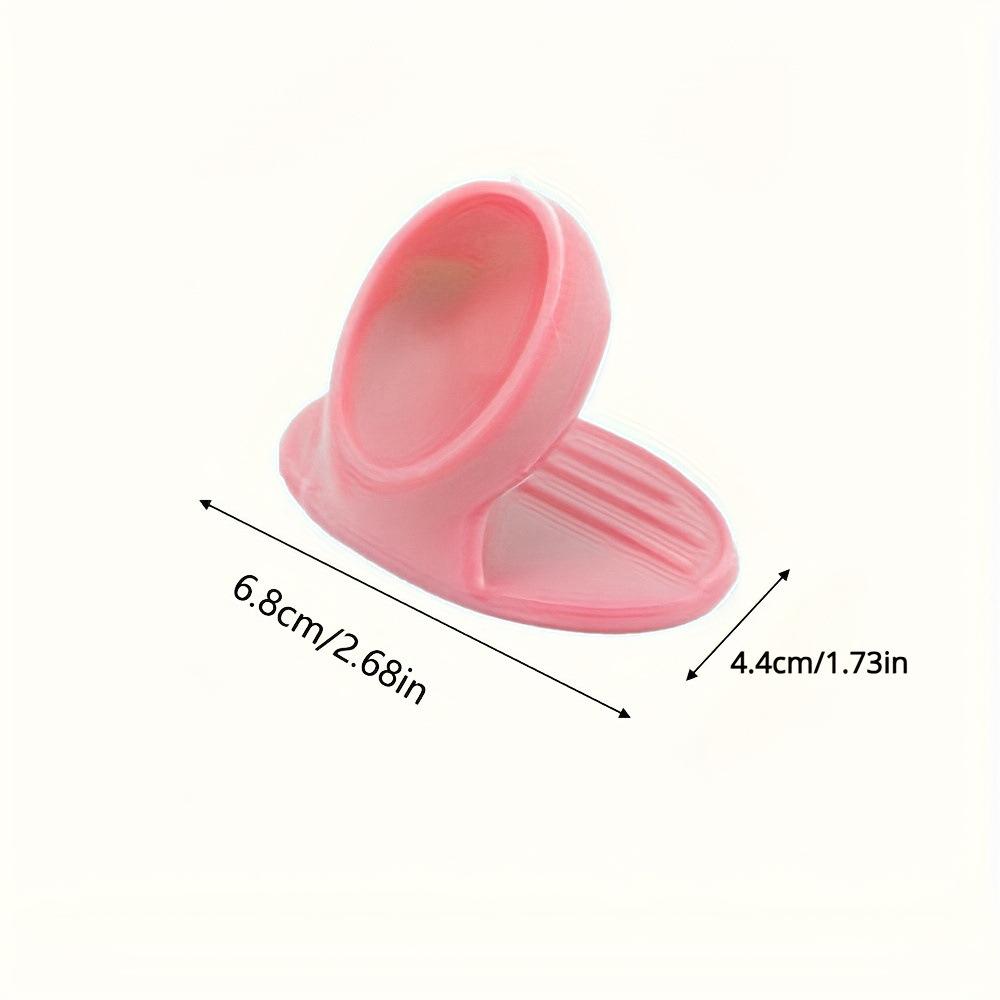 1Pc Creative Simple Microwave Oven Mitt Silicone Hand Clip Kitchen Insulated Glove