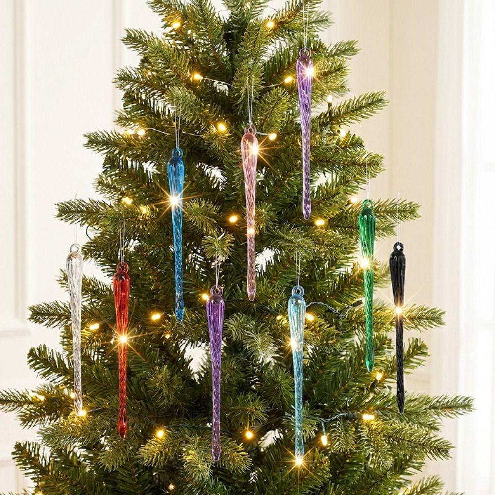 Twisted Water Drop Design Christmas Tree Pendants Wedding & Outdoor Decor