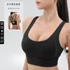 Women S High Impact Fixed Cup Sports Bra For Running Fitness Yoga Summer