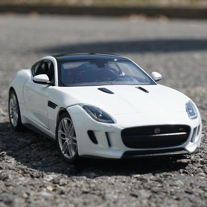 WELLY 1/24 JAGUAR F-Type Coupe Alloy Car Diecasts & Toy Vehicles Car Model Miniature Scale Model Car Toy for Children
